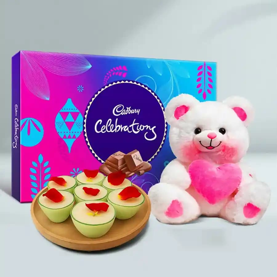 Daab Sandesh from Balaram Mullick with Teddy N Cadbury Celebration