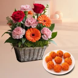 Floral Mix N Sahi Laddu Combo 1