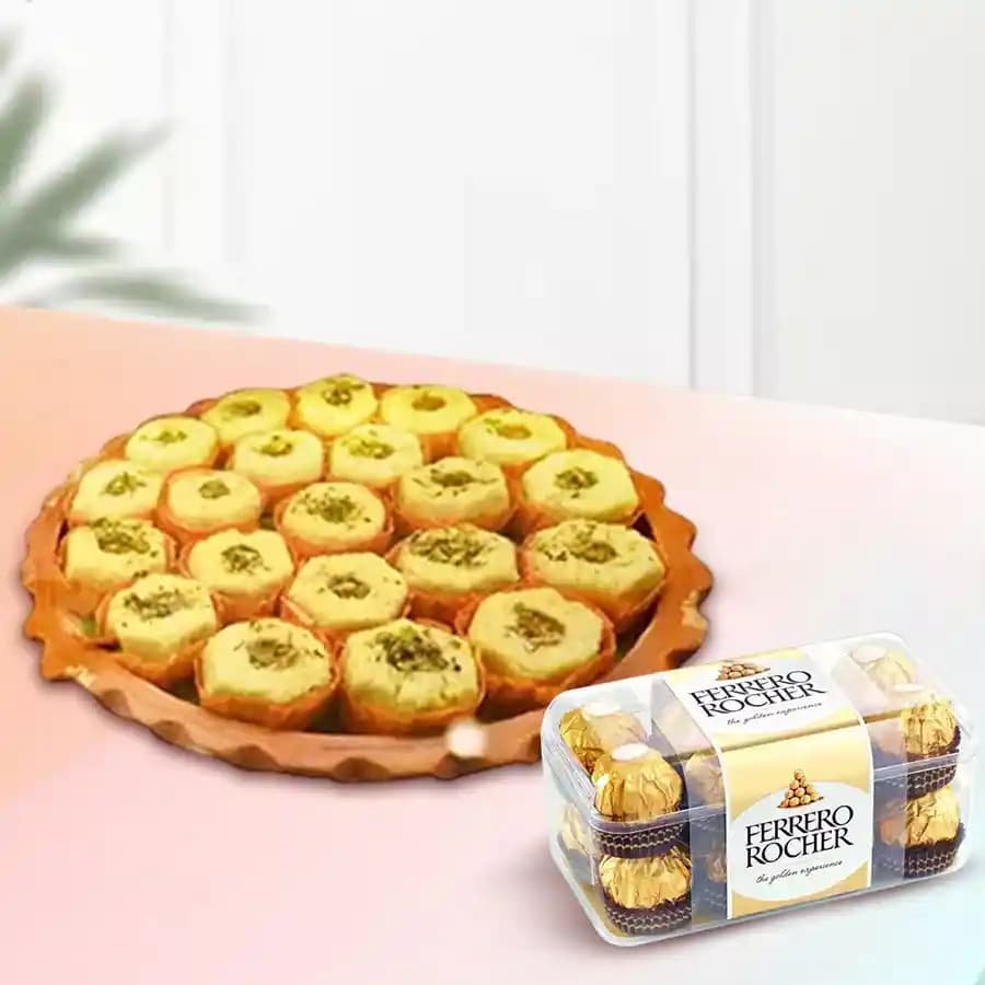 Immunity Sandesh from Balaram Mullick with Ferrero Rocher