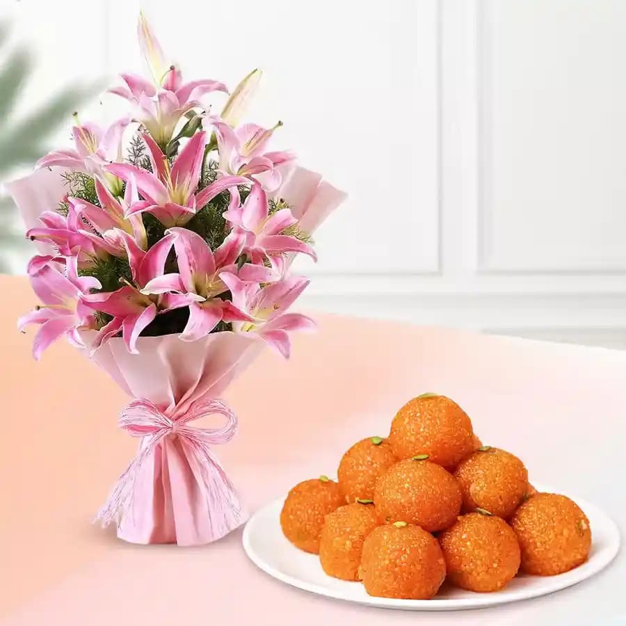 Lily Love with Laddus