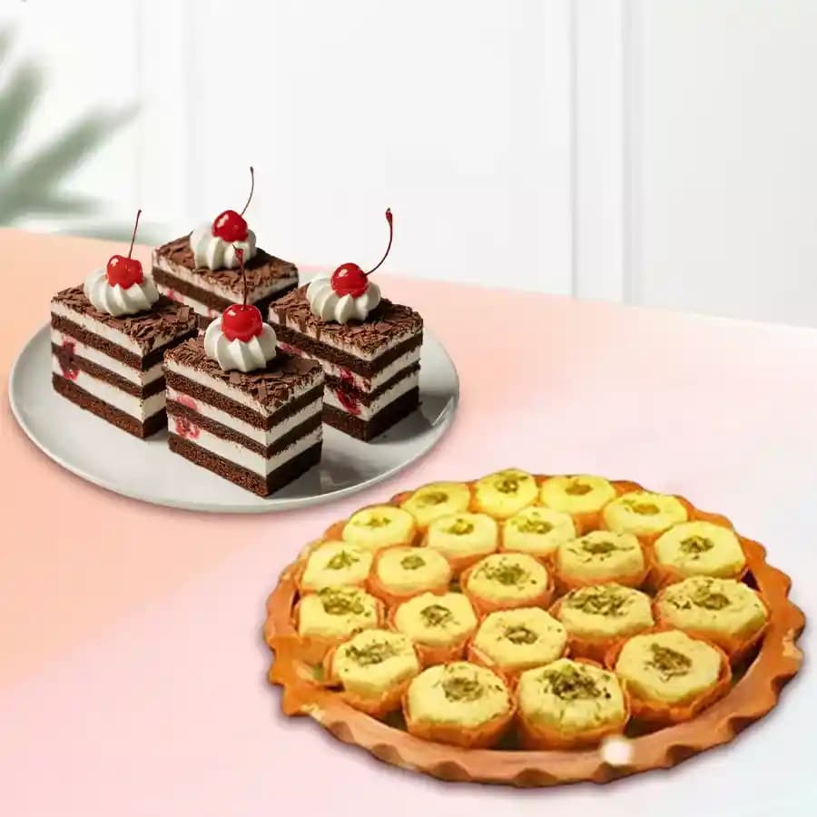 Immunity Sandesh from Balaram Mullick with Chocolate Pastry