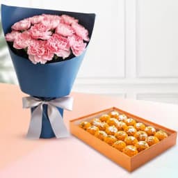 Charming Carnations N Boondi Laddu 1
