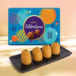 Nolen Gurer Maharani Sandesh from Ganguram with Cadbury Celebration 1