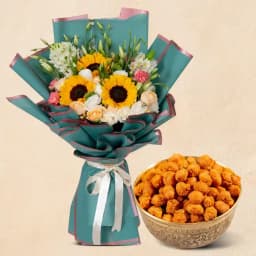 Floral Grandeur N Masala Kadalai Combo 1