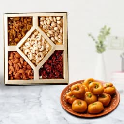 Balushahi from Karachi Sweet Mart with Mixed Dry Fruits 1