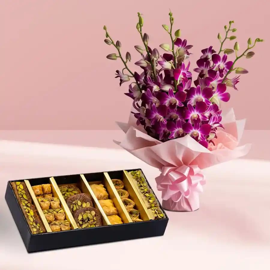 Orchids N Sweet Assortment