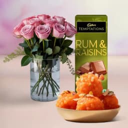 Roses N Sweet Temptations Combo 1