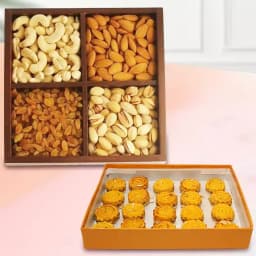 Baked Badam Jalebi from Ganguram with Mixed Dry Fruits 1