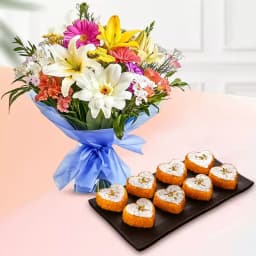 Motipaan from Ganguram with Seasonal Flower Bouquet 1