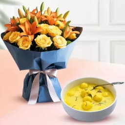 Sunny Roses N Rasmalai Bliss 1