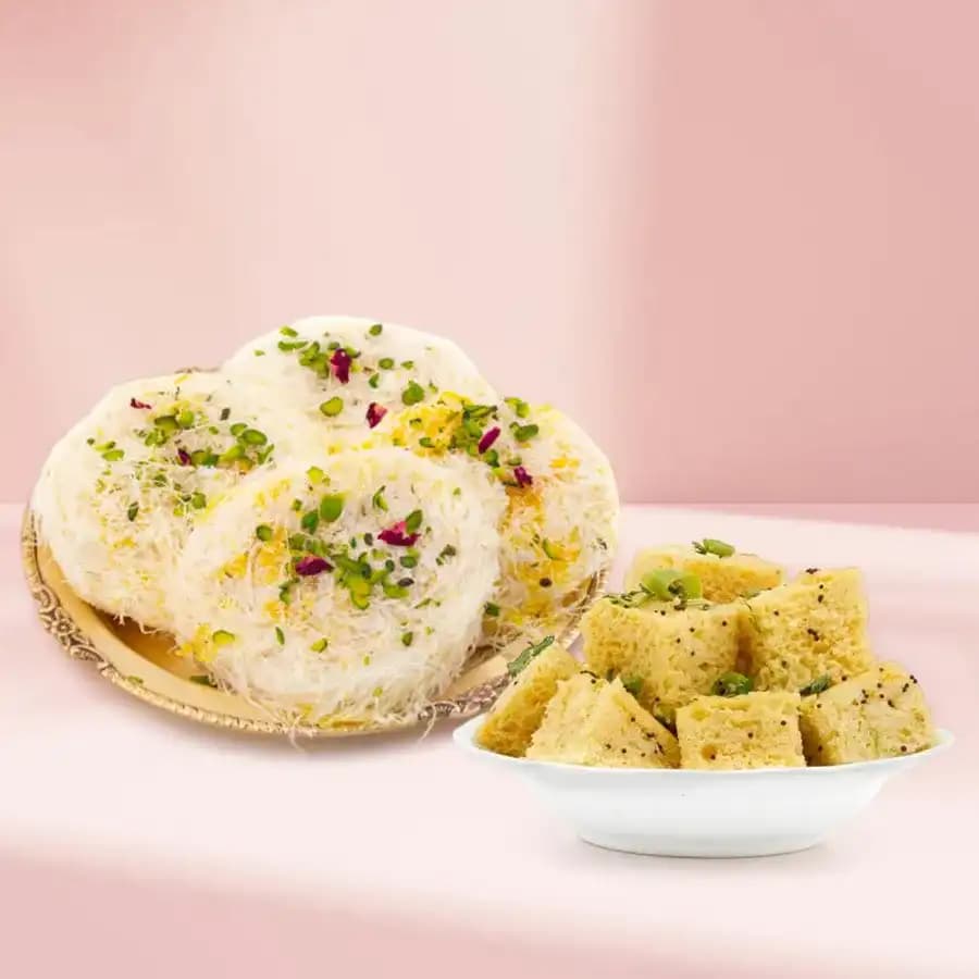 Pheni N Dhokla Delight Duo