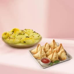 Rasmalai N Samosa Indulgence 1