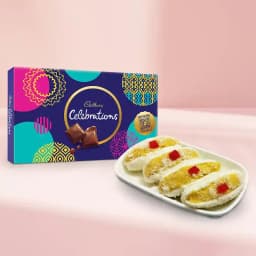 Cham Cham from Karachi Sweet Mart with Cadbury Celebration 1