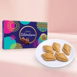 Nolen Gurer Shankh Sandesh from Ganguram with Cadbury Celebration 1