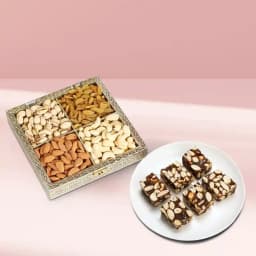 Dry Fruits Barfi from Mithas Delicious Sweets with Mixed Dry Fruits 1