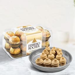 Amrita Kumbha from K.C.Das with Ferrero Rocher Chocolate 1