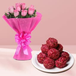 Exquisite Kaju Rose Delight Basket 1