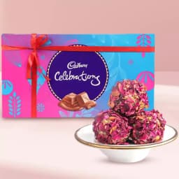 Rose-Infused Kaju Laddu & Choco Indulgence 1