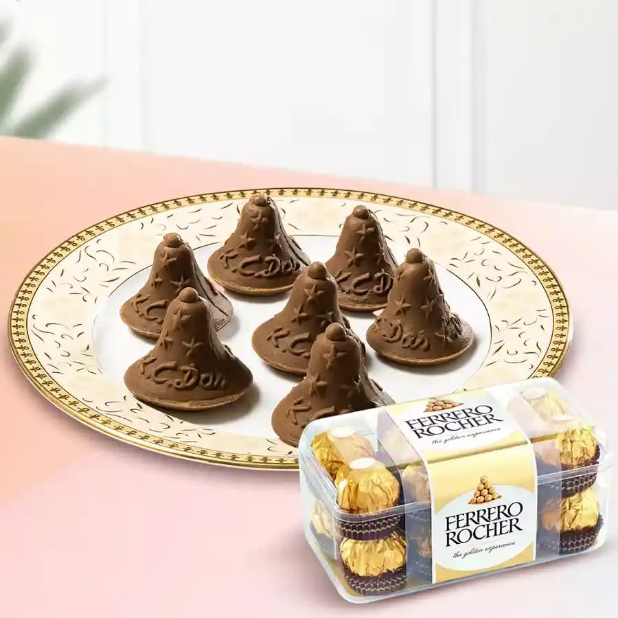 Choc-O-Bell from K.C.Das with Ferrero Rocher Chocolate