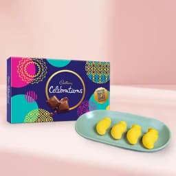 Aam Bhora Sondesh from K.C.Das with Cadbury Celebration 1