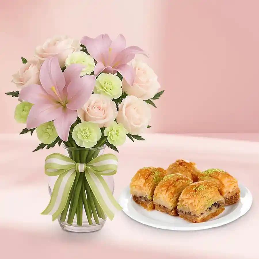 Delightful Baklava & Blooming Joy