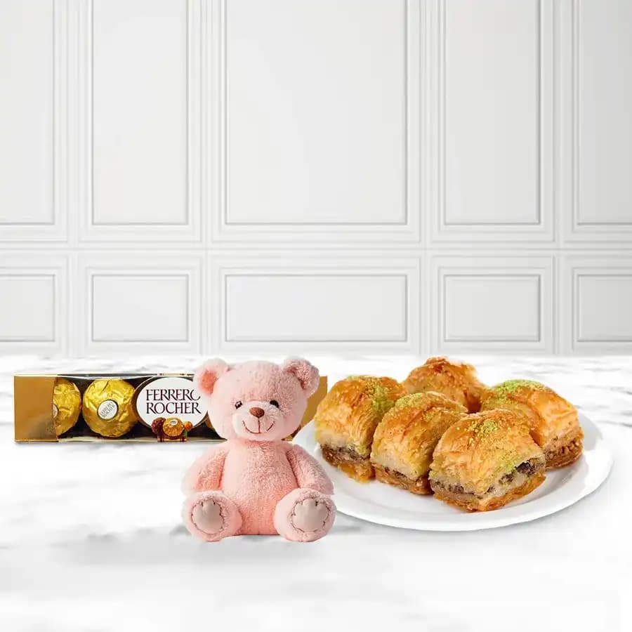 Exquisite Indulgence: Delightful Baklava Trio