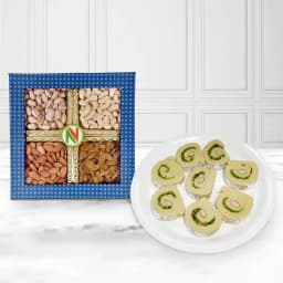 Kaju Cake from Mithas Delicious Sweets with Assorted Dry Fruits 1