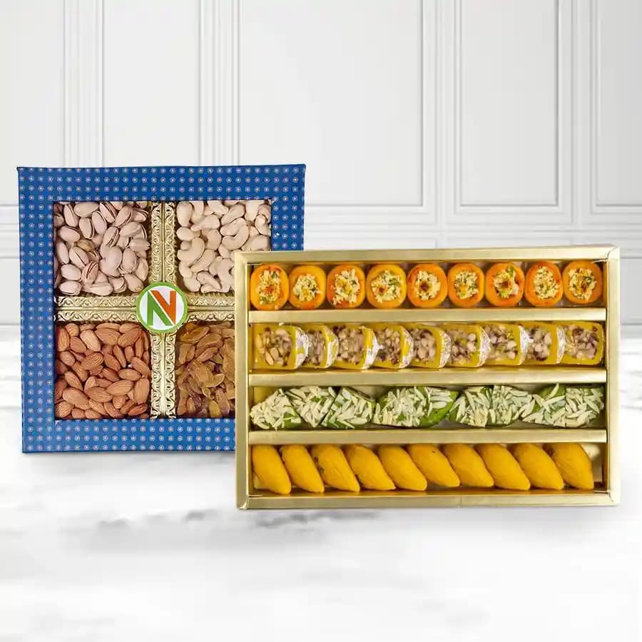 Nutty Bliss Treat with Dried Fruits