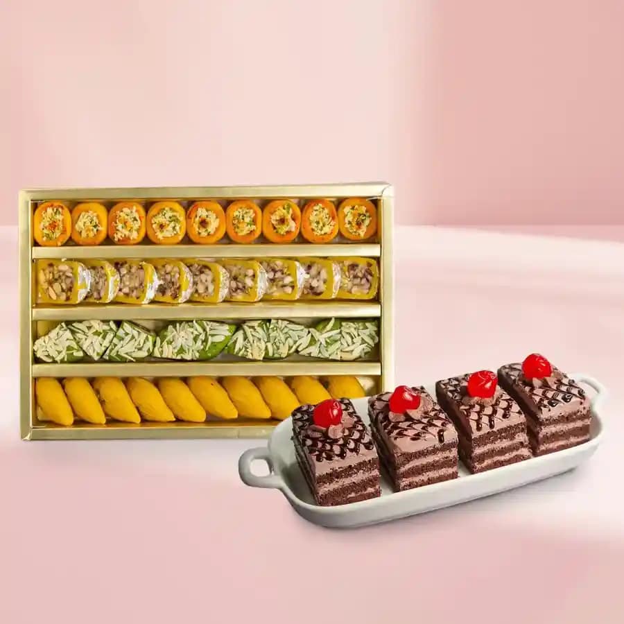 Indulgent Cashew Chocolate Treats Box