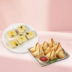 Yummy Sandesh N Samosa Indulgence 1