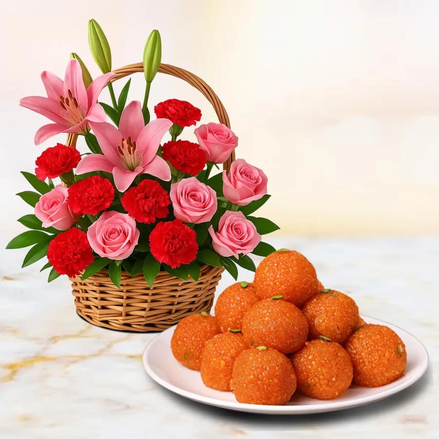 Colorful Floral Treat and Sweet Bliss