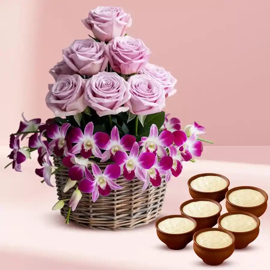 Floral Magic N Misti Doi Treat