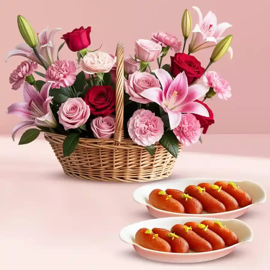 Stunning Flowers N Langcha Indulgence