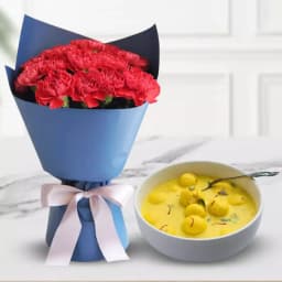 Passionate Red Blooms and Saffron Sweetness 1