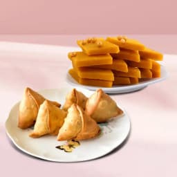 Sweet Sandesh N Savory Singhara 1