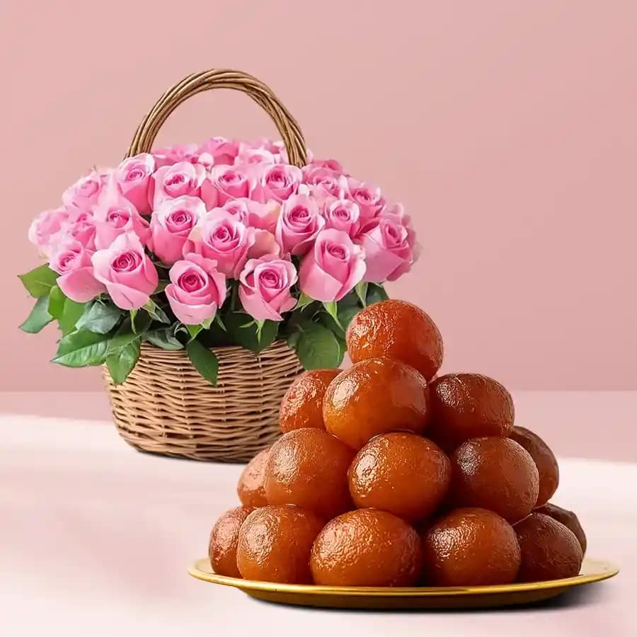 Blushing Rose & Sweet Delight