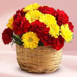 Floral Fusion Basket Arrangement 1