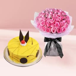 Tropical Pineapple Delight with Floral Elegance 1