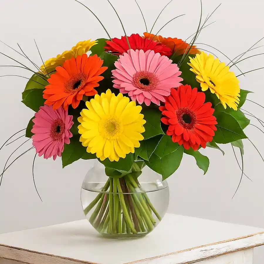 Stunning Gerberas in Vase