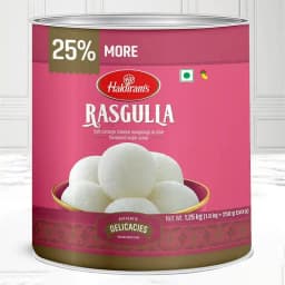 Haldiram's Sweet Symphony: 1kg Rosogolla 1
