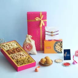 Traditional Rakhi N Treats Set 1