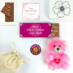Joyful Cool Behen Chocolate N Teddy Gift 1
