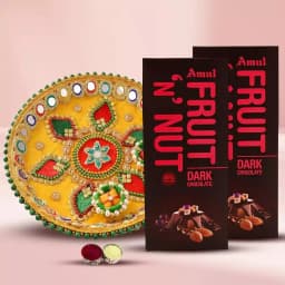 2 pcs Amul Fruit n Nut N Pooja Thali 1