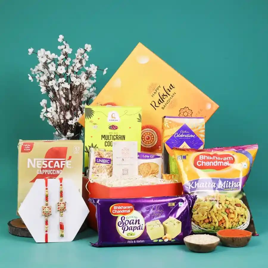 Festive Delight Rakhi Gift Set