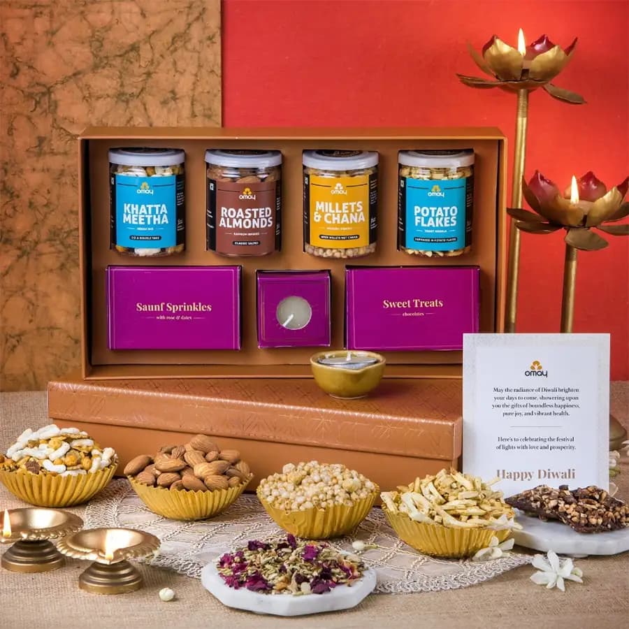 Golden Festive Delights Combo Box