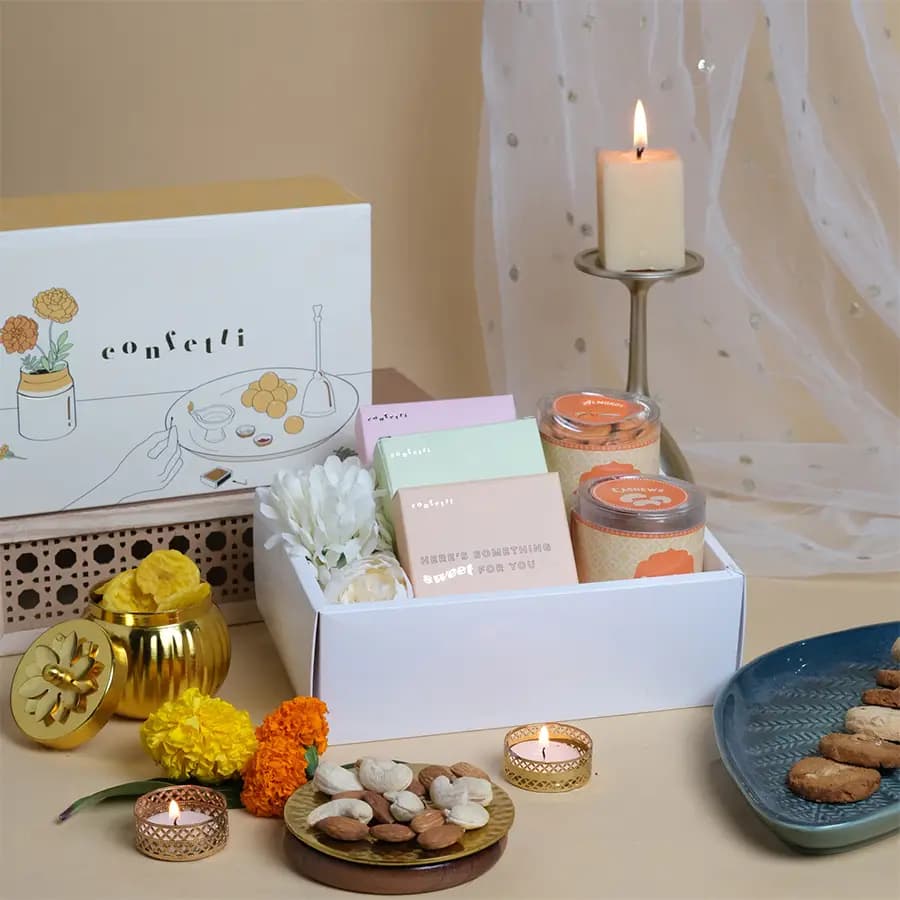 Festive Gourmet Nut N Cookie Assortment