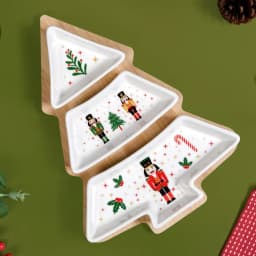 Nutcracker Themed Appetizer Platter Set 1