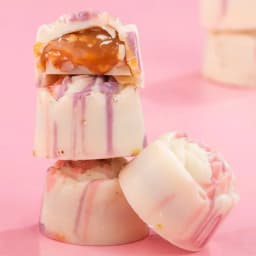 Rose-Flavored Bliss: White Chocolate & Cashew Delight 1