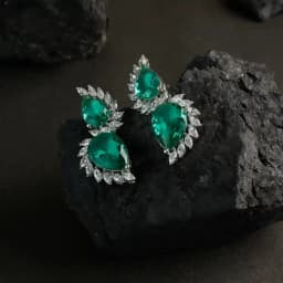 Glistening Green Gemstone Elegance 1