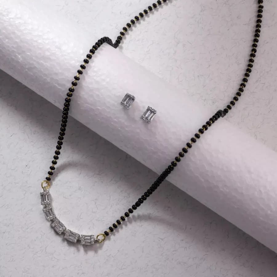 Majestic Emerald Mangalsutra Ensemble